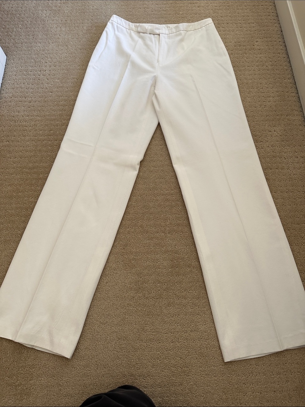 SALE!!! Ralph Lauren White Women’s Dress Pants - Classic Straight Leg